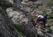 Dalla Bocchetta di Trona giro ad anello: LAGO ROTONDO - PIZZO PARADISO - VAL D'INFERNO – GIAROLO il 23 agosto 2011  - FOTOGALLERY